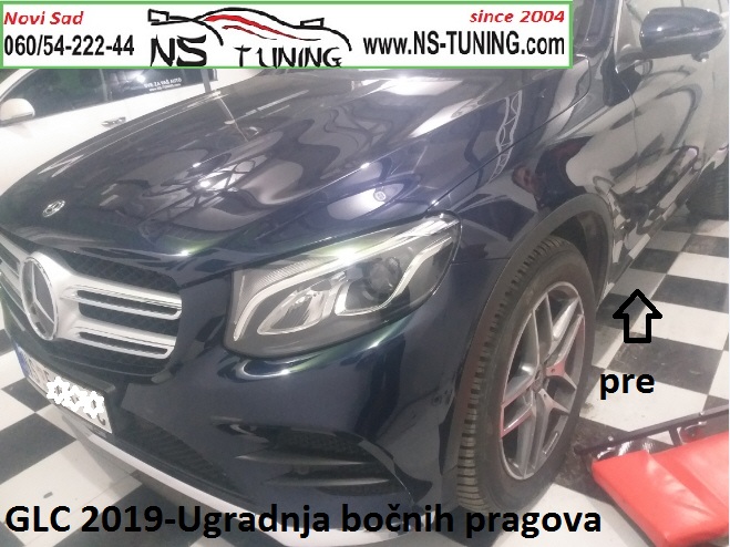 glc mercedes 2019 2018 2017 godiste ugradnja bocni pragovi novi sad beograd nis ns tuning